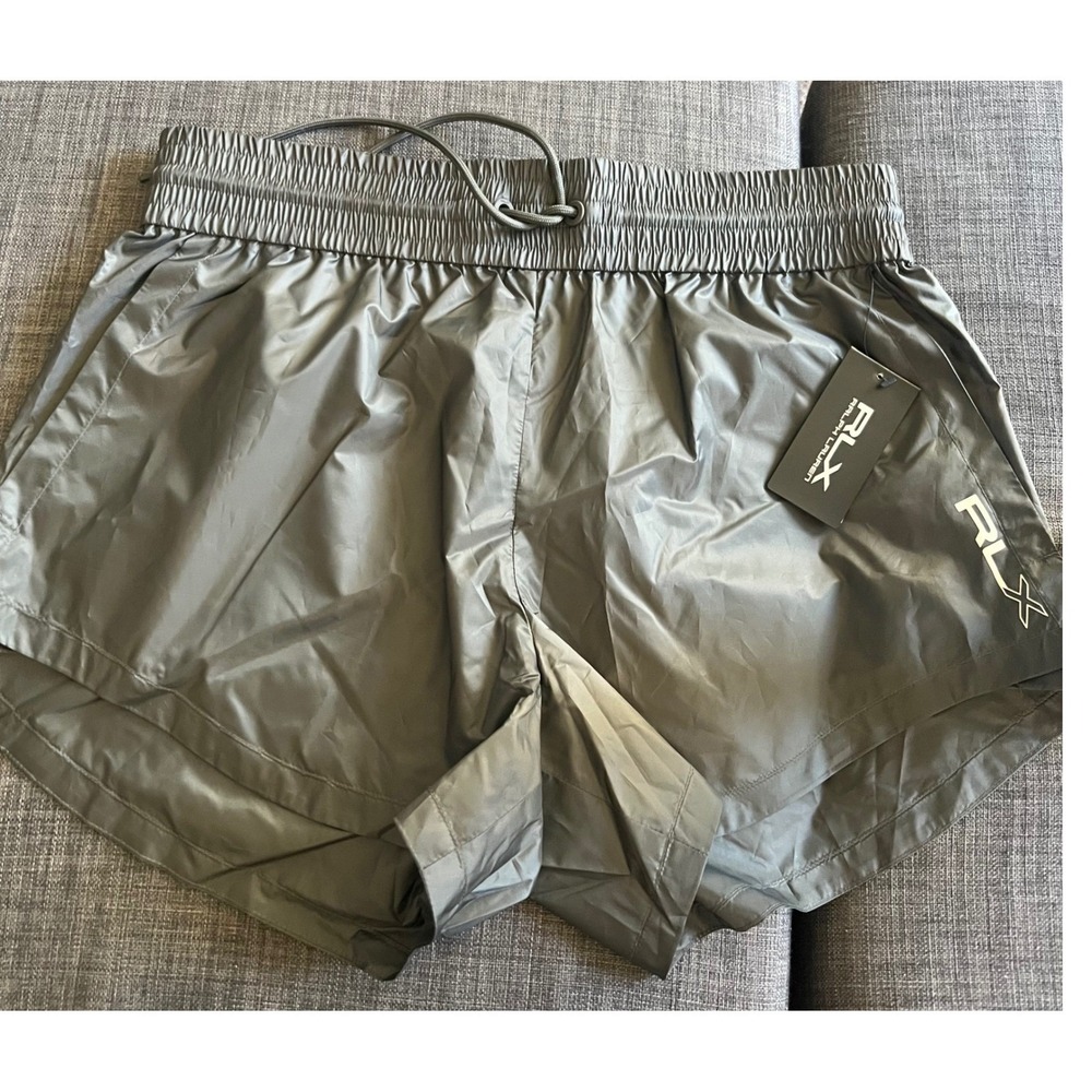 RLX Ralph Lauren Women's Pink Boxing Training Gym Athletic Shorts‎ Large NWT $98